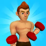 Скачать Muscle Tycoon 3D: MMA Boxing [Взлом Много денег/Unlocked] на Андроид