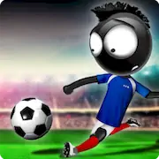 Скачать Stickman Soccer 2016 [Взлом Много денег/Разблокированная версия] на Андроид