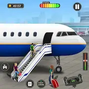 Скачать Flight Simulator - Plane Games [Взлом Много монет/Unlocked] на Андроид