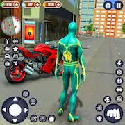 Скачать Flying Spider - Hero Sim Games [Взлом Бесконечные деньги/Unlocked] на Андроид