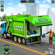 Скачать мусора грузовик Водитель симул [Взлом Много монет/Разблокированная версия] на Андроид