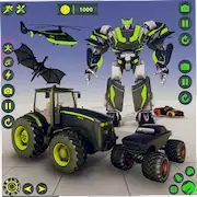 Скачать Farm Tractor Robot Hero Game [Взлом Бесконечные деньги/Unlocked] на Андроид