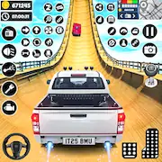 Скачать Ramp Car Game - Car Stunt [Взлом Много монет/God Mode] на Андроид