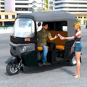 Скачать Rickshaw Driver Tuk Tuk Game [Взлом Много денег/Unlocked] на Андроид