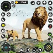 Скачать симулятор льва: Оффлайн игры [Взлом Много денег/MOD Меню] на Андроид