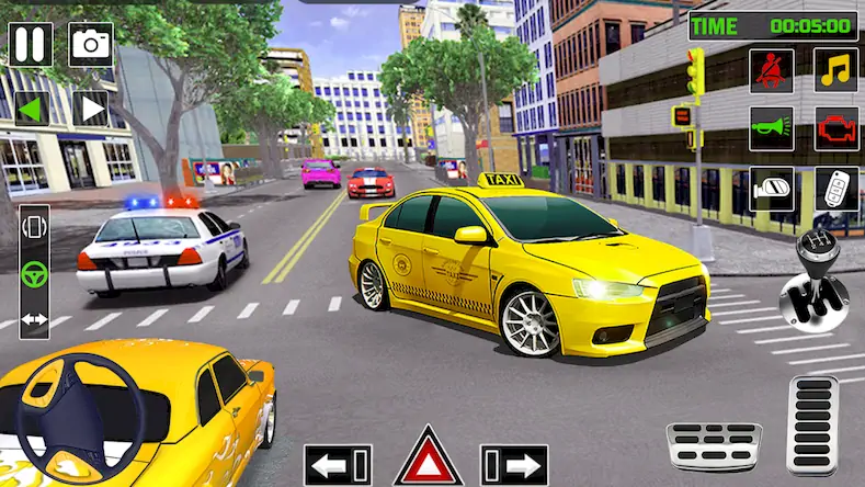 Скачать City Taxi Games-Taxi Car Games [Взлом Много монет/МОД Меню] на Андроид