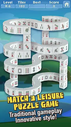 Скачать 3D Mahjong Triple Tile Match [Взлом Много монет/Режим Бога] на Андроид