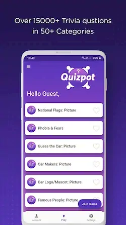 Скачать QuizPot: Group GK Quiz Trivia [Взлом Много монет/МОД Меню] на Андроид