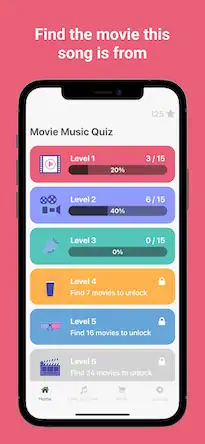 Скачать Movie Music Quiz - Blindtest [Взлом Много денег/God Mode] на Андроид