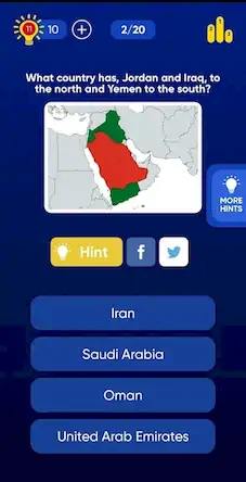 Скачать Geo Quiz: World Geography, Map [Взлом Много монет/God Mode] на Андроид