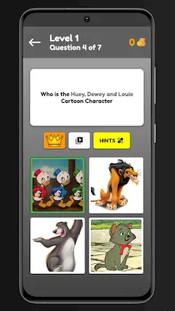 Скачать Guess Cartoon Character Quiz [Взлом Бесконечные монеты/God Mode] на Андроид