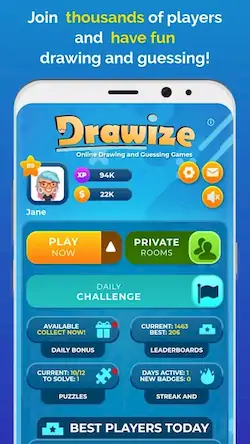 Скачать Drawize [Взлом Много монет/God Mode] на Андроид