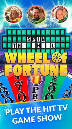 Скачать Wheel of Fortune: TV Game [Взлом Бесконечные деньги/Режим Бога] на Андроид