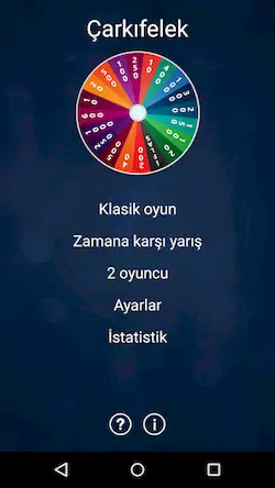 Скачать Çarkıfelek (Türkçe) [Взлом Бесконечные монеты/MOD Меню] на Андроид