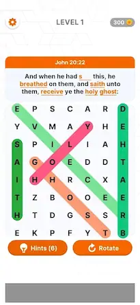 Скачать Bible Verse Search-Word Search [Взлом Бесконечные деньги/God Mode] на Андроид