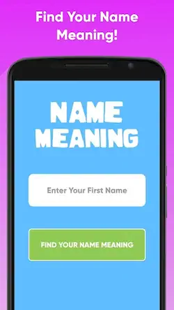 Скачать My Name Meaning [Взлом Бесконечные деньги/Unlocked] на Андроид