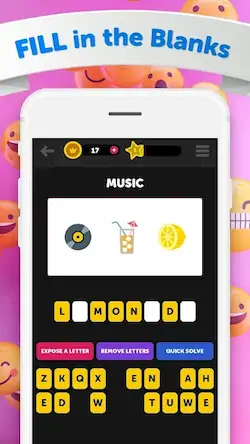 Скачать Guess The Emoji [Взлом Много монет/МОД Меню] на Андроид
