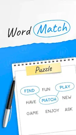 Скачать Word Match: Association Puzzle [Взлом Много монет/МОД Меню] на Андроид