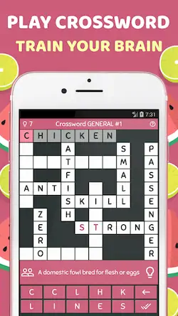 Скачать Smart Crossword English Puzzle [Взлом Бесконечные монеты/God Mode] на Андроид