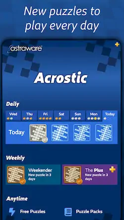 Скачать Astraware Acrostic [Взлом Много монет/МОД Меню] на Андроид