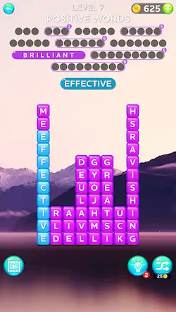 Скачать Word Cube - Find Words [Взлом Бесконечные монеты/Разблокированная версия] на Андроид