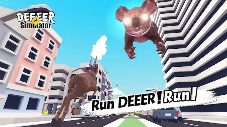 Скачать DEEEER Simulator: Modern World [Взлом Много монет/God Mode] на Андроид