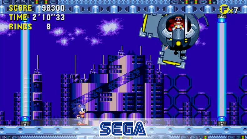 Скачать Sonic CD Classic [Взлом Много монет/God Mode] на Андроид