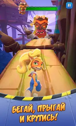 Скачать Crash Bandicoot: со всех ног! [Взлом Бесконечные монеты/МОД Меню] на Андроид