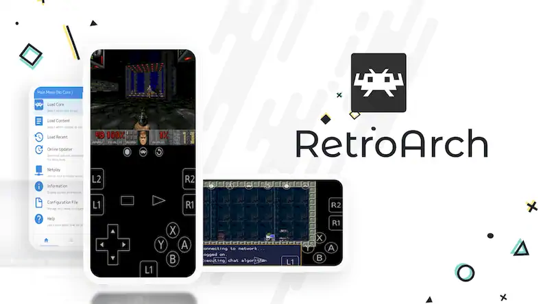 Скачать RetroArch Plus [Взлом Бесконечные деньги/Режим Бога] на Андроид