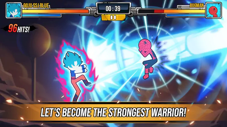 Скачать Super Stickman Dragon Warriors [Взлом Много денег/Unlocked] на Андроид