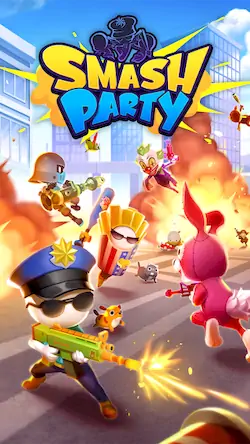 Скачать Smash Party - Hero Action Game [Взлом Много монет/Режим Бога] на Андроид
