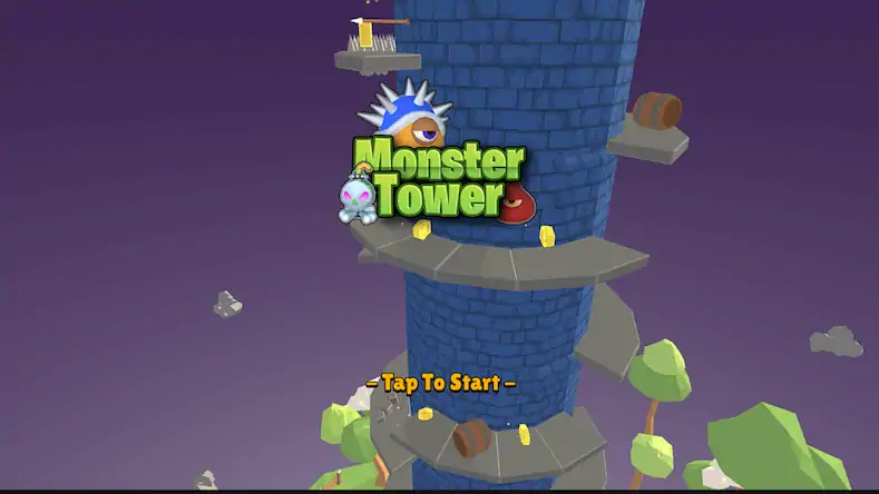 Скачать Monster Tower Runner [Взлом Бесконечные монеты/God Mode] на Андроид