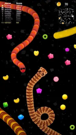 Скачать Змея.io: змейка игра [Взлом Много денег/Unlocked] на Андроид
