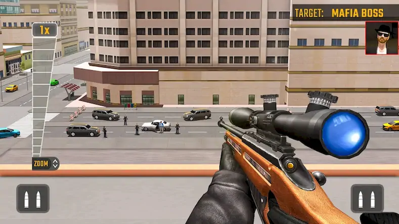 Скачать Sniper Games 3D - Gun Games [Взлом Бесконечные монеты/Unlocked] на Андроид