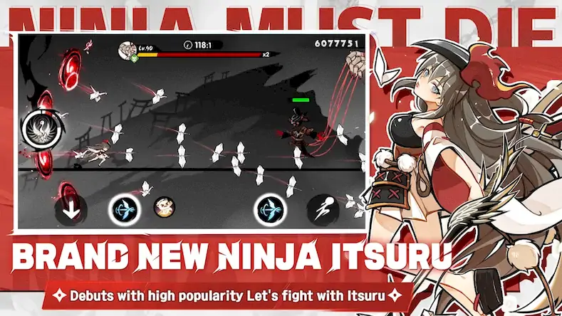 Скачать Ninja Must Die [Взлом Много монет/MOD Меню] на Андроид