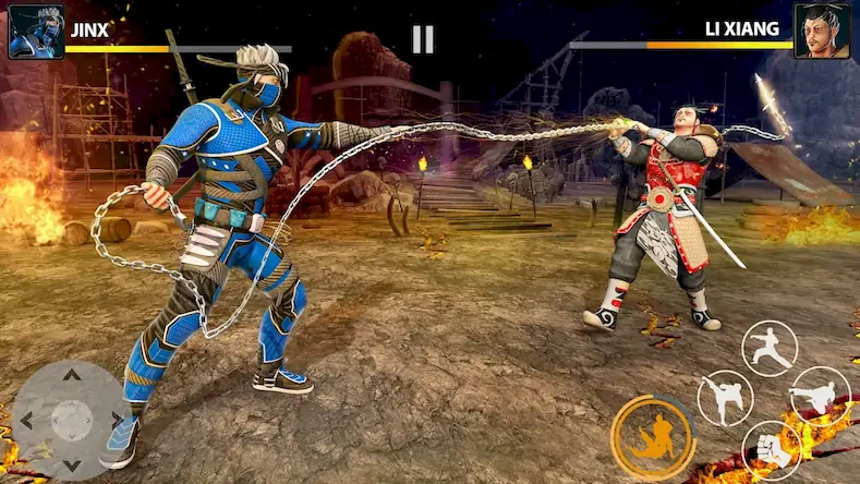 Скачать Ninja Master: Fighting Games [Взлом Много денег/Разблокированная версия] на Андроид
