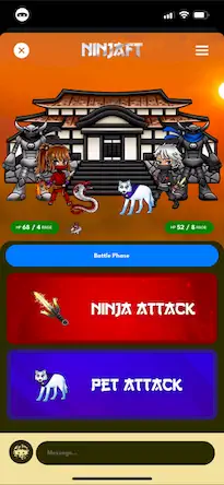 Скачать NFT Game - NinjaFT [Взлом Много монет/MOD Меню] на Андроид