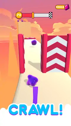 Скачать Blob Runner 3D [Взлом Бесконечные деньги/МОД Меню] на Андроид