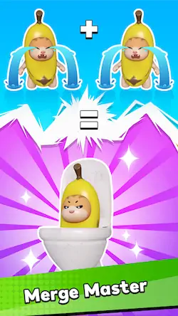 Скачать Epic Banana Run: Merge Master [Взлом Много монет/God Mode] на Андроид