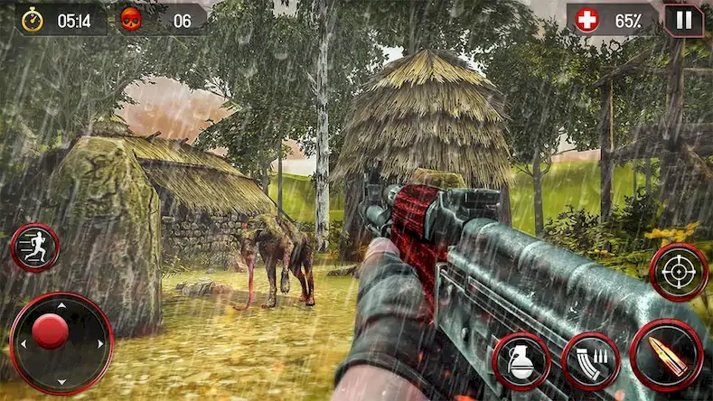 Скачать Dead Hunting Effect: Zombie 3D [Взлом Много денег/Разблокированная версия] на Андроид