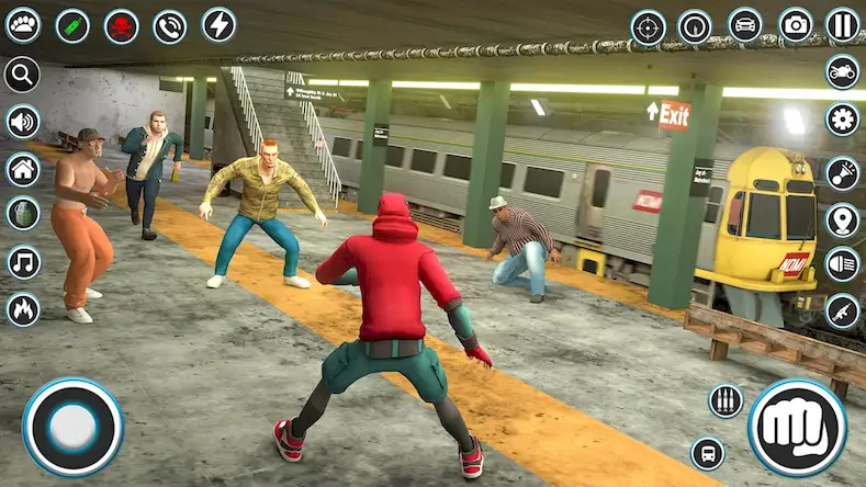 Скачать паук боец мужчина 3д игра [Взлом Много монет/Разблокированная версия] на Андроид
