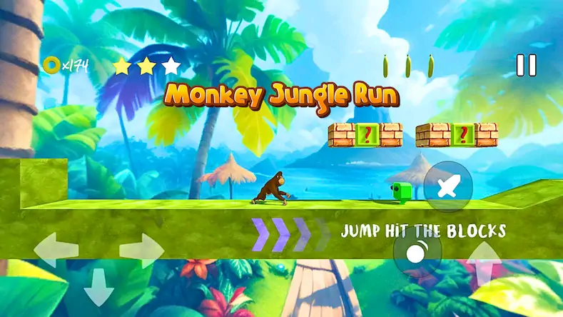 Скачать Monkey jungle kong banana game [Взлом Бесконечные деньги/MOD Меню] на Андроид