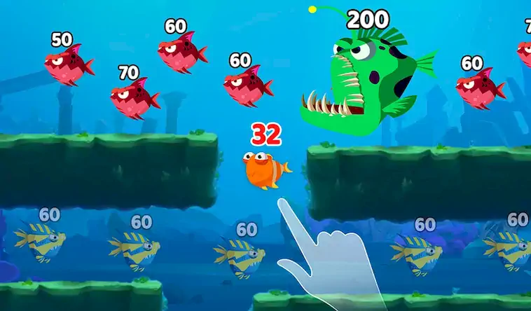 Скачать Fish Town IO: Mini Aquarium [Взлом Бесконечные деньги/Разблокированная версия] на Андроид