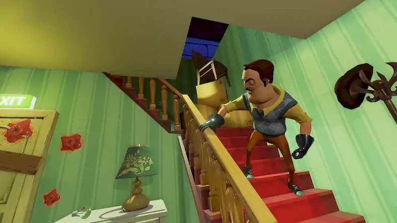 Скачать Hello Neighbor [Взлом Бесконечные деньги/Режим Бога] на Андроид