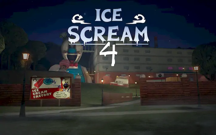 Скачать Ice Scream 4: Rod's Factory [Взлом Бесконечные деньги/МОД Меню] на Андроид