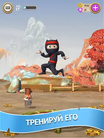 Скачать Clumsy Ninja [Взлом Бесконечные монеты/God Mode] на Андроид