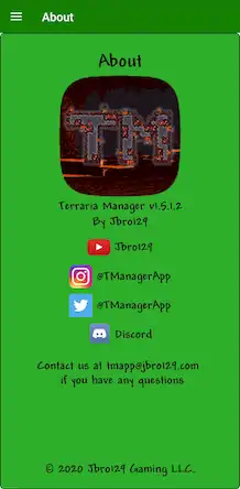 Скачать Terraria Manager [Взлом Бесконечные монеты/God Mode] на Андроид