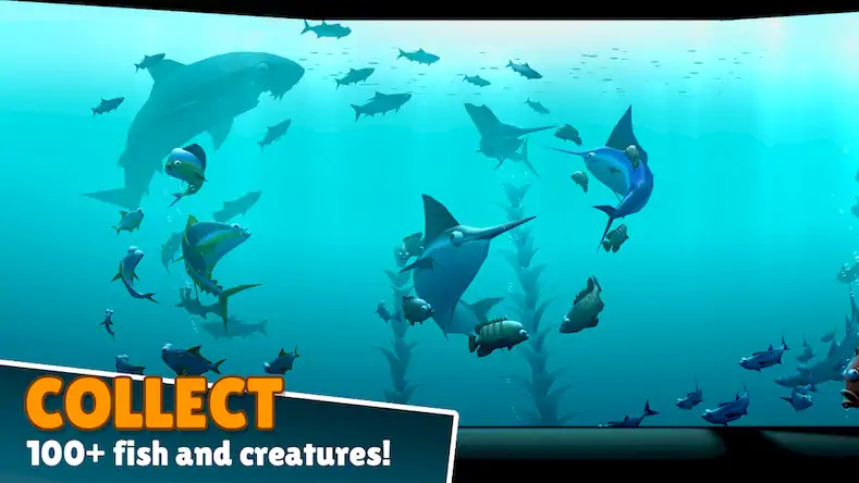 Скачать Creatures of the Deep: Fishing [Взлом Много монет/МОД Меню] на Андроид