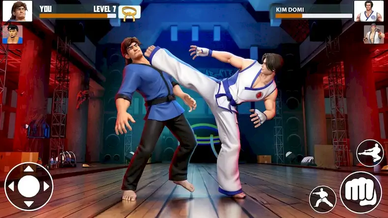 Скачать Karate Fighter: Fighting Games [Взлом Бесконечные монеты/Режим Бога] на Андроид