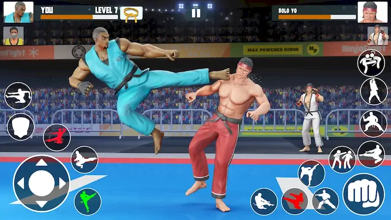 Скачать Karate Fighter: Fighting Games [Взлом Бесконечные монеты/Режим Бога] на Андроид